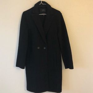 J. Crew Daphne Boiled Wool Overcoat